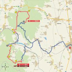 Route map / Mapa trate